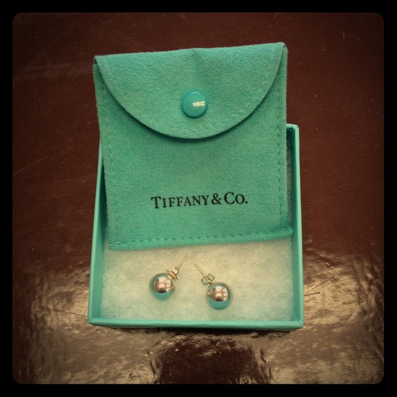 Tiffany ball earrings.