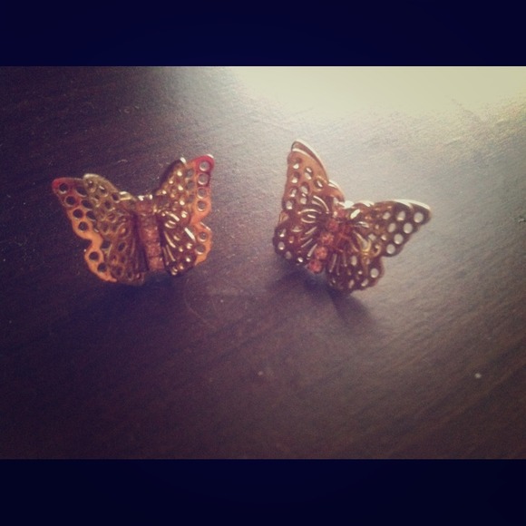 Butterfly earrings