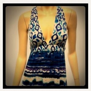 🚫Sold! 🚫Gorgeous Aqua maxi dress