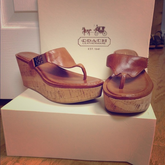 Coach Shoes - Coach tan shoes