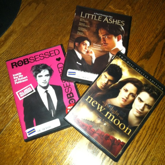 ⭐TRADED⭐Rob Pattinson Collection- 3 DVD's - Picture 1 of 1