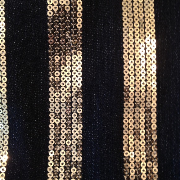 **bundled SOLD**M Kors gold metallic sequin - Picture 4 of 4
