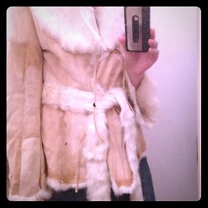Italian Rabbit Fur Coat
