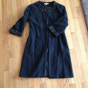 Fitted Forever 21 wool blend coat. Slim fit GUC