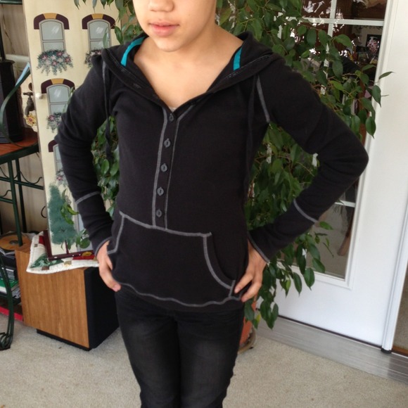 Black hoodie