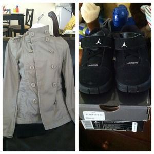 Bundle jacket and jordans