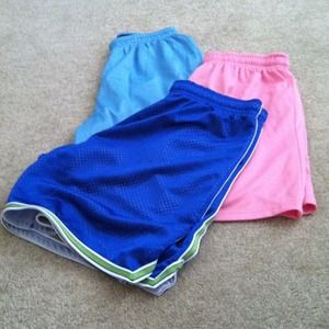3 pairs of running shorts
