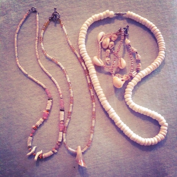 Shell jewelry bundle