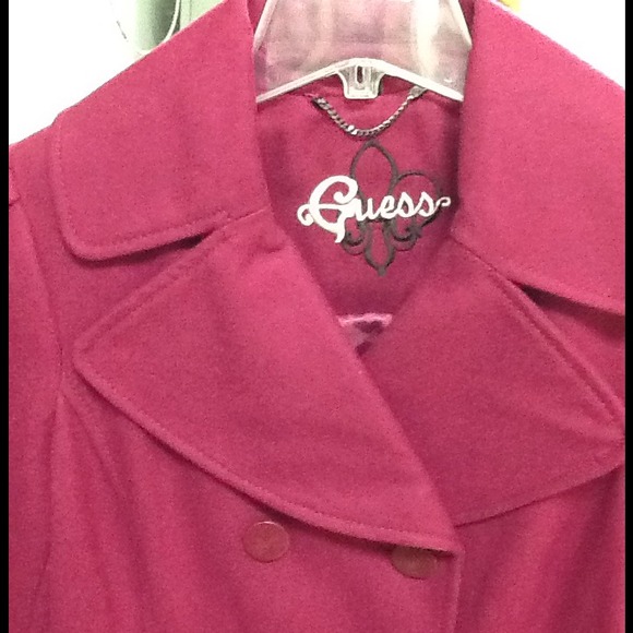 Gorgeous Magenta Guess Coat