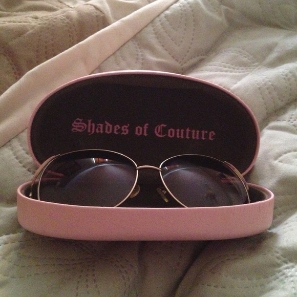Juicy couture pink sunglasses