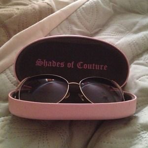 Juicy couture pink sunglasses