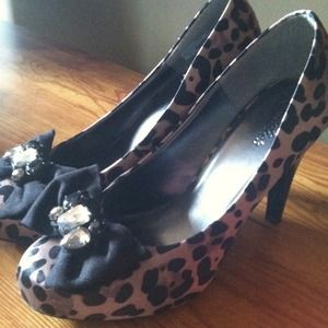 A pair of Candies high heels in size 10