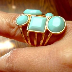 Blue & Gold Ring