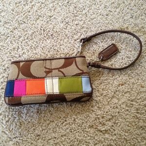 Coach Style Wristlet