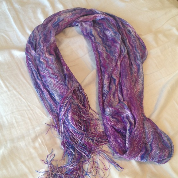 Purple & Blue Scarf