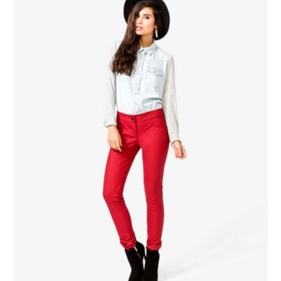 Skinny faux leather pants... NO TRADES!!!