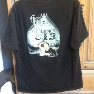 Mens T Lucky 13 shirt