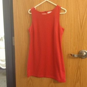 PINK/CORAL SHIFT DRESS