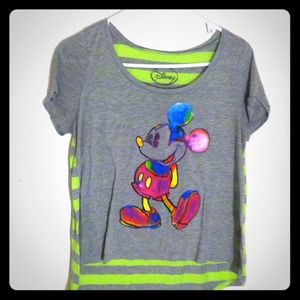 Disney colorful Mickey Mouse top