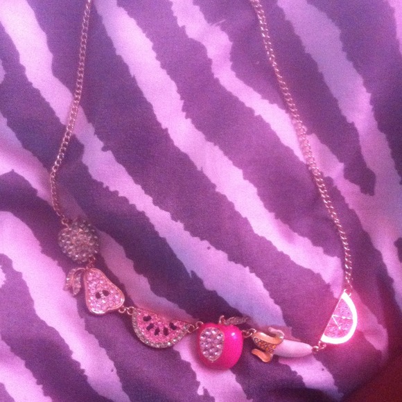 fruit necklace . 🍏🍐🍉🍎🍌🍊
