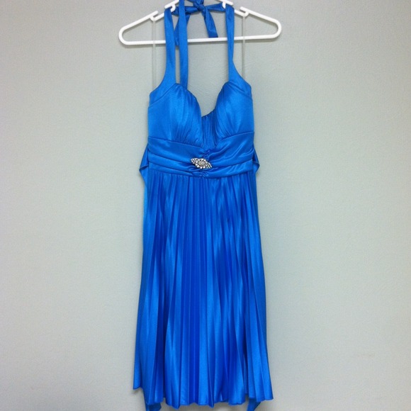 Light blue homecoming dress