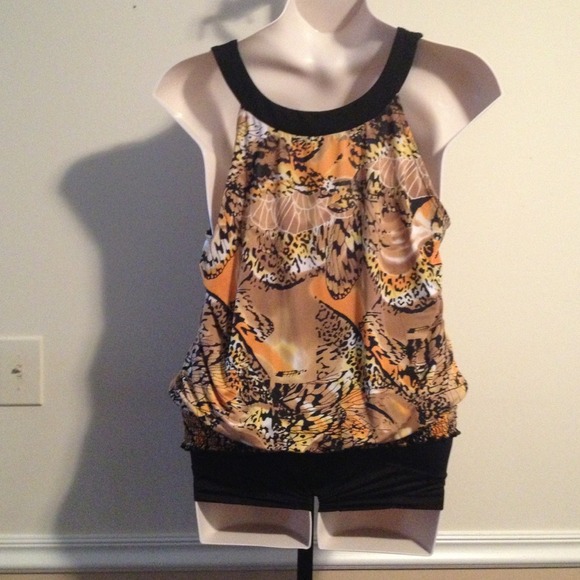 Blooming rose women blouse - Picture 3 of 3