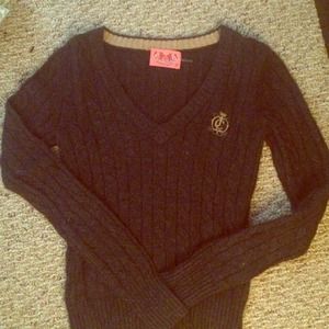 Dark grey Juicy Couture sweater