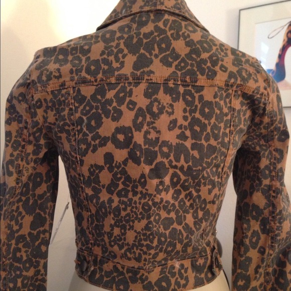 Leopard Casual Spring Jacket - Picture 2 of 4