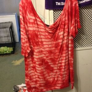 Off the shoulder top!