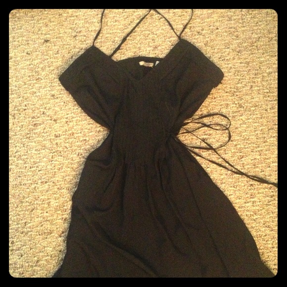 Black dress from Urban Outfitters