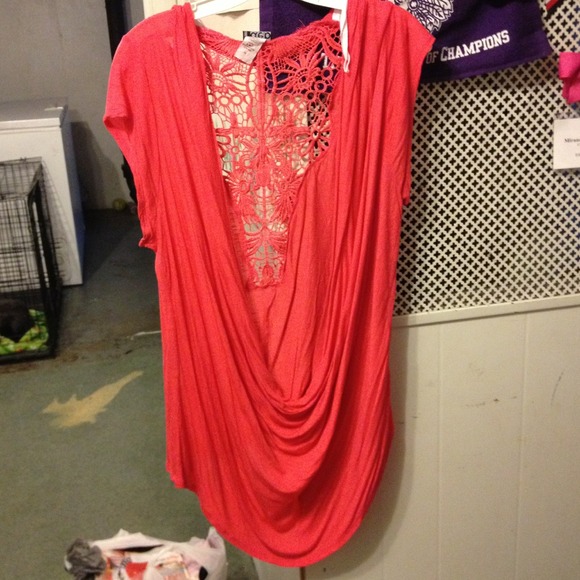 Coral dress shirt!