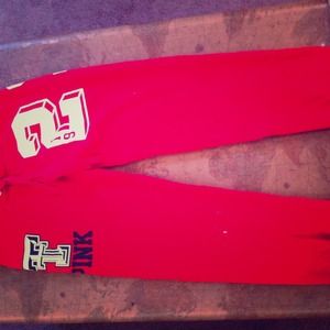 Texas Tech calf length sweat pants