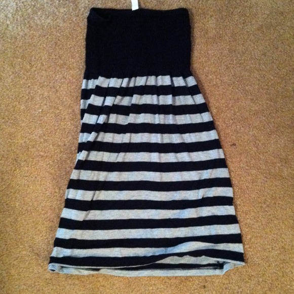 Tube top dress
