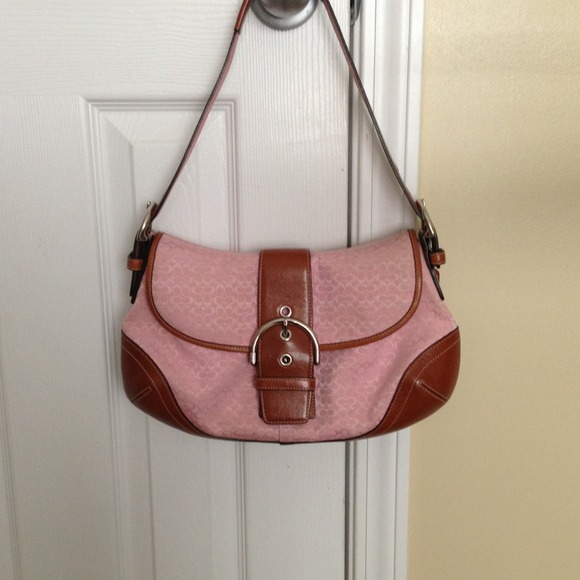 Fun pink coach bag
