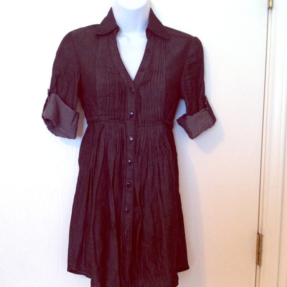 Black tunic shirt