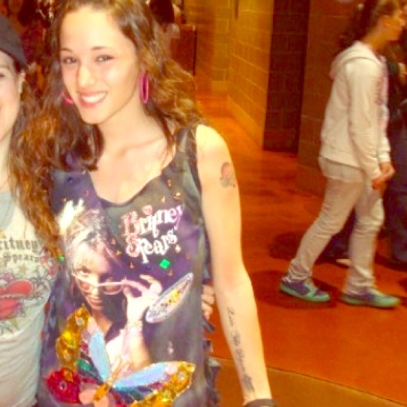 Hand made Britney Spears vintage top