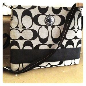 Coach cross body purse