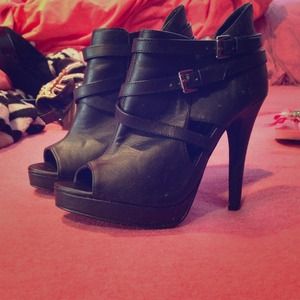 Black boots