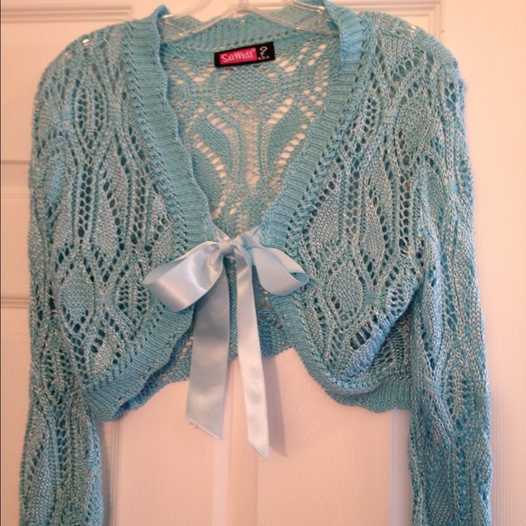 Front tie knit sweater - Picture 1 of 3