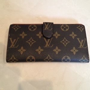 LV inspired wallet.