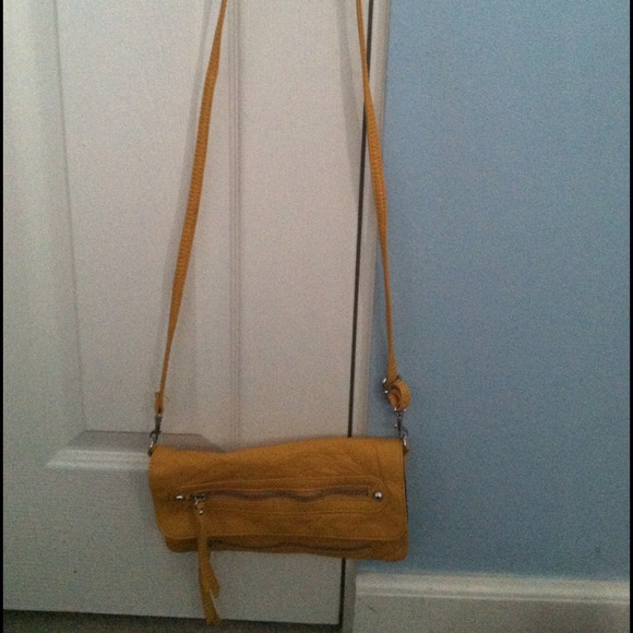 Yellow cross body