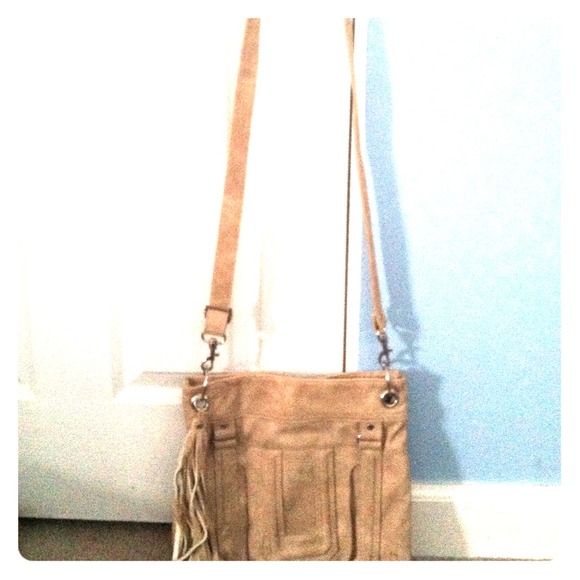 Suede cross body