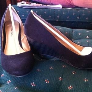 Brand New Black Wedges....PRICE REDUCED