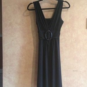 Black cocktail dress