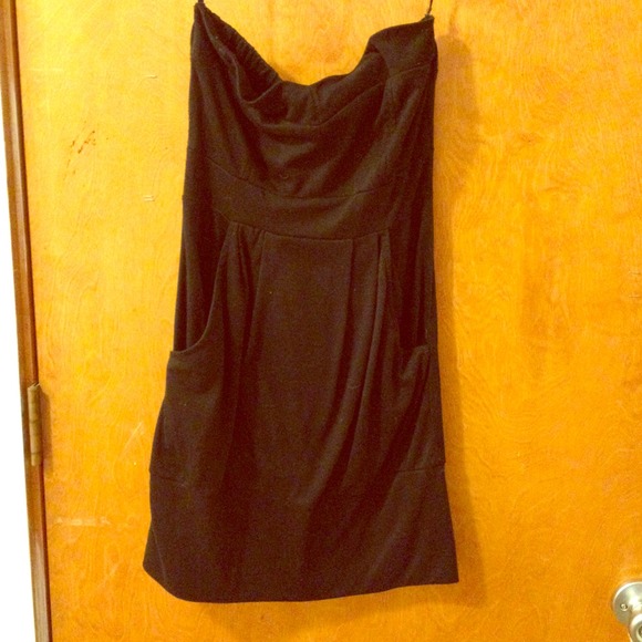 🔴SOLD🔴black cotton dress - Picture 1 of 2