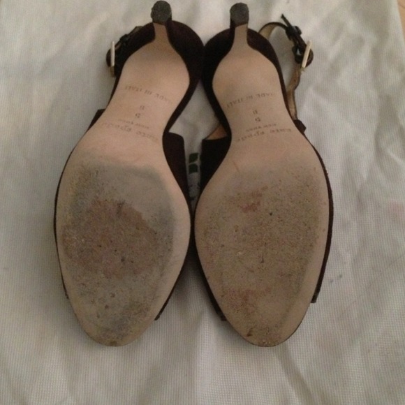Kate Spade Chocolate Suede Slingback size 5 - Picture 3 of 3