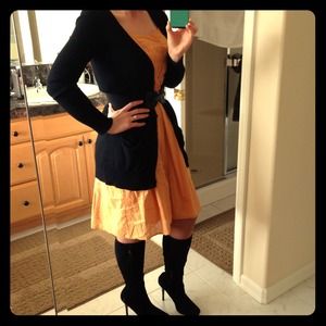 SOLD Fun orange/yellow dress