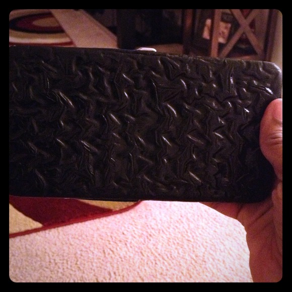 Xhilarartion patent leather wallet