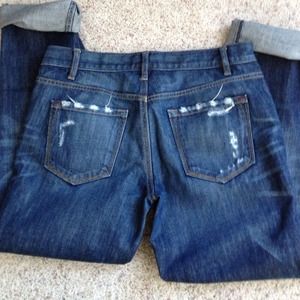 TRADED...🌺 Ann Taylor loft distressed boyfriend