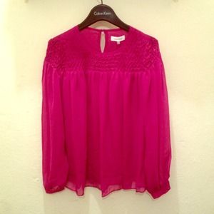 Calvin Klein CDC Peasant Blouse